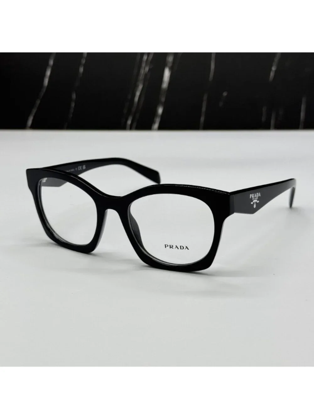 NWT Prada PRA05V 16K1O1 Black Eyeglasses Prada PR A05V